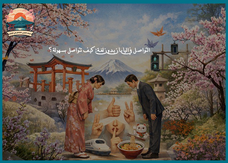 التواصل في اليابان بدون لغة: كيف تتواصل بسهولة؟