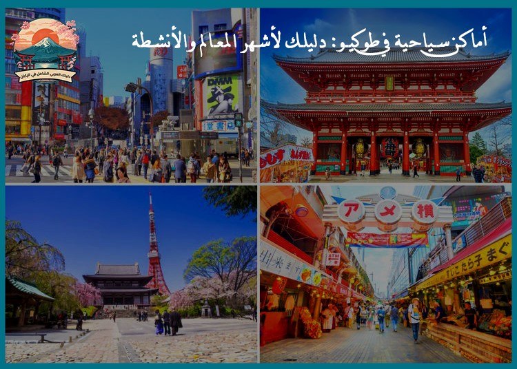 أماكن سياحية في طوكيو: دليلك لأشهر المعالم والأنشطة