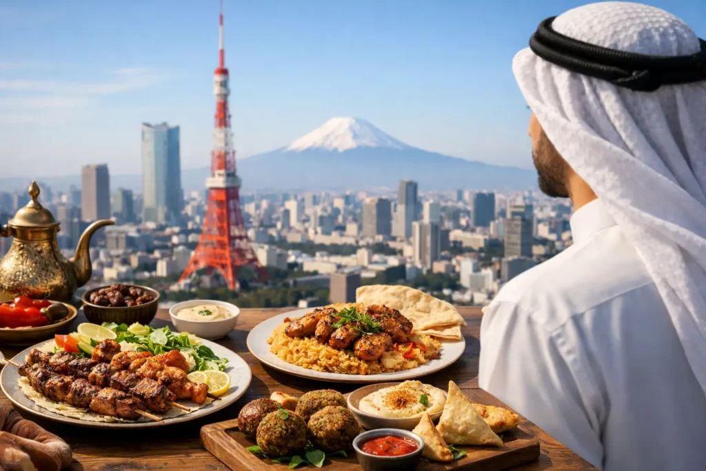 أفضل مطاعم حلال في طوكيو للمسافر العربي