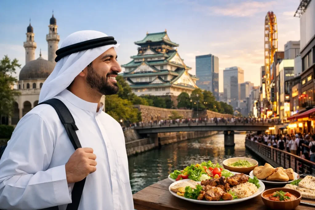 أفضل أماكن حلال في أوساكا للمسافر العربي