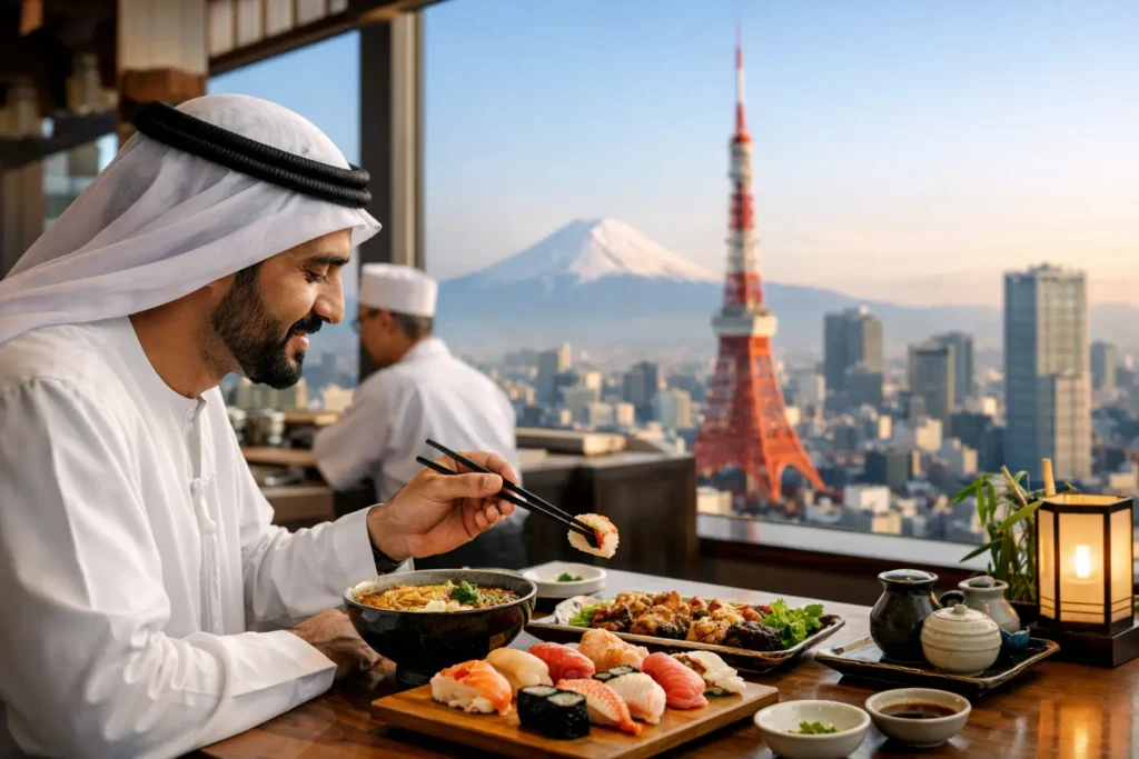 دليل المطاعم الحلال في اليابان للمسافر العربي