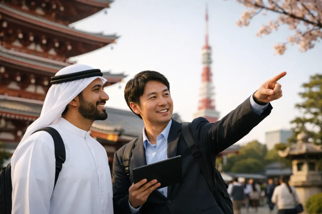 كيف تختار مرشد عربي في اليابان بثقة