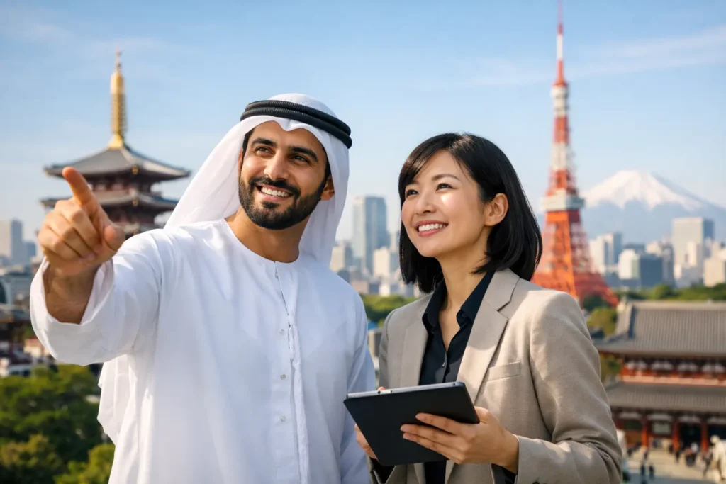 كيف تستفيد من مرشد عربي في اليابان؟